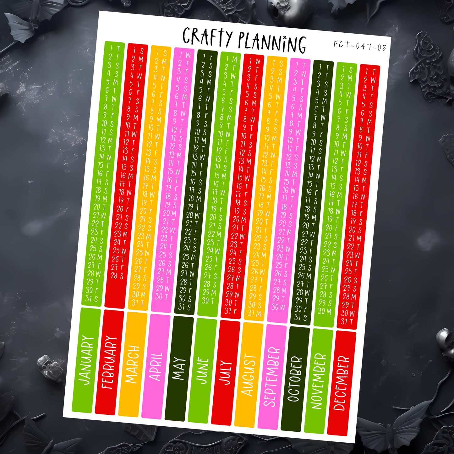 2026 INDEX STICKERS - APHRODITE