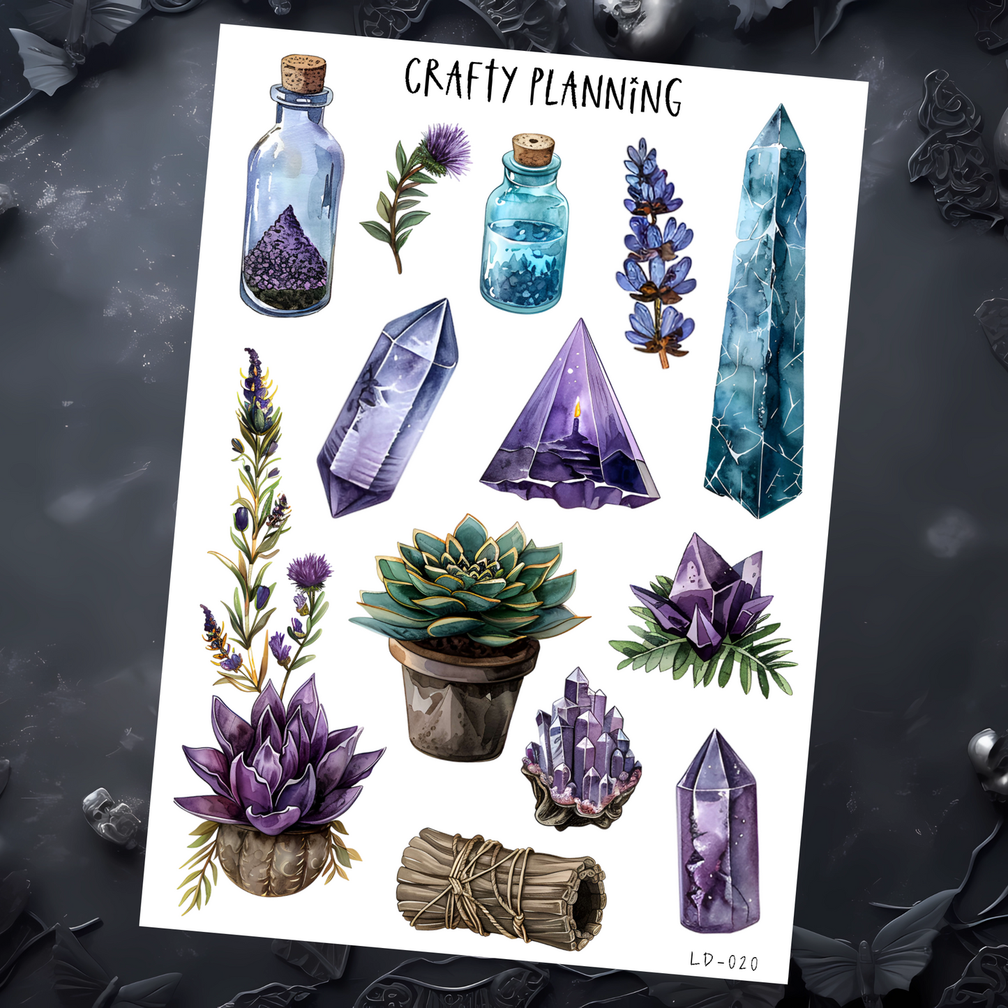 WITCHY DECO SHEET