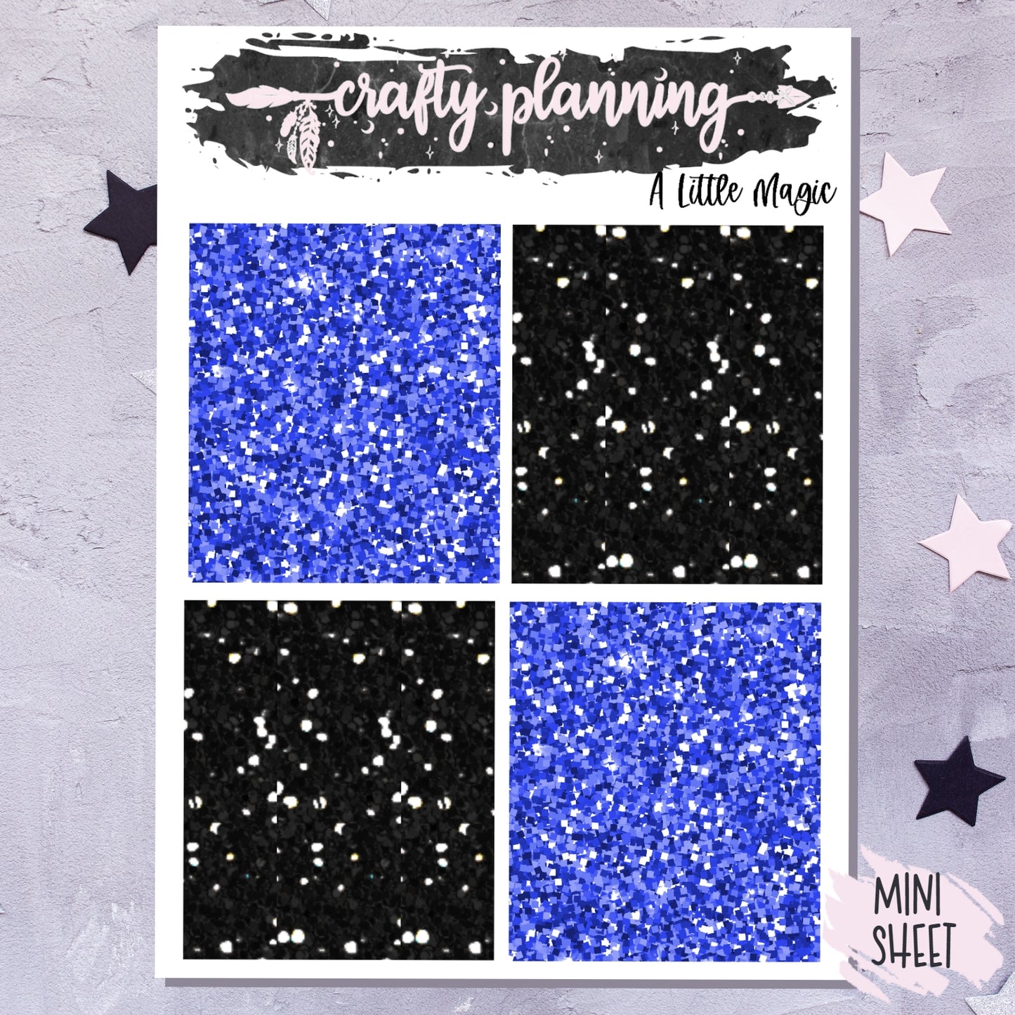 A Little Magic - A La Carte - Weekly Vertical Planner Kit