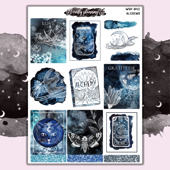 Alchemy - A La Carte - Weekly Vertical Planner Kit