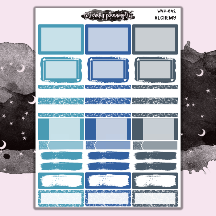 Alchemy - A La Carte - Weekly Vertical Planner Kit