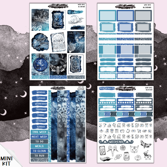 Alchemy - A La Carte - Weekly Vertical Planner Kit