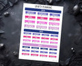 Cousin A5 Stickers - 2026 Year At A Glance Planner Setup With Premium Matte Paper