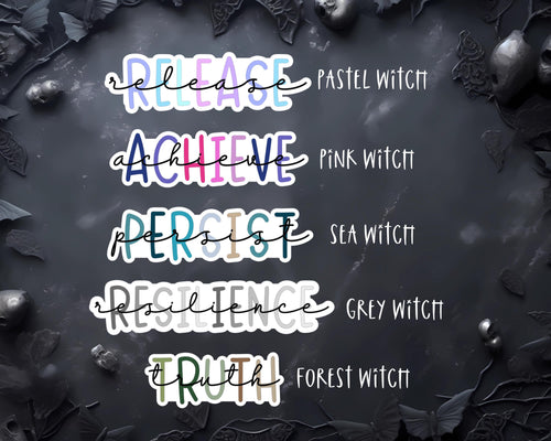 2026 Planner Stickers - New Year Positivity Vinyl Decals for Journals & Planners