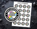 Bad Day Stickers - Sassy Planner & Journal Decals | Funny Swear Word Stickers