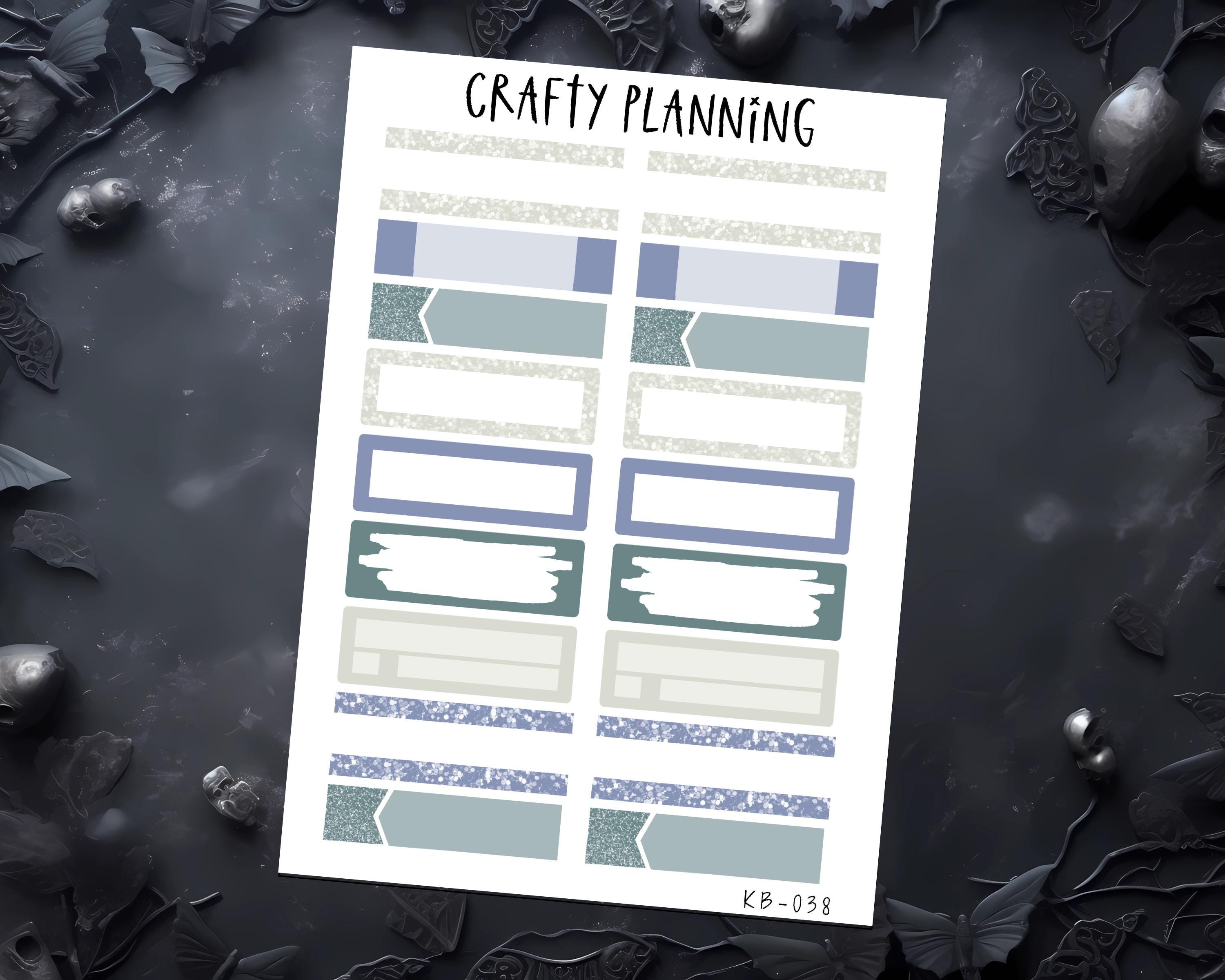 A5 Planner Kit - Weekly Sticker Set | Mental Health & Bad Day Stickers