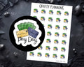 Pay Day Stickers - Budget Planner Stickers & Functional Money Management Icons