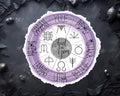 Wheel Of The Year Stickers – Witchcraft Vinyl Decals For Pagan Journals