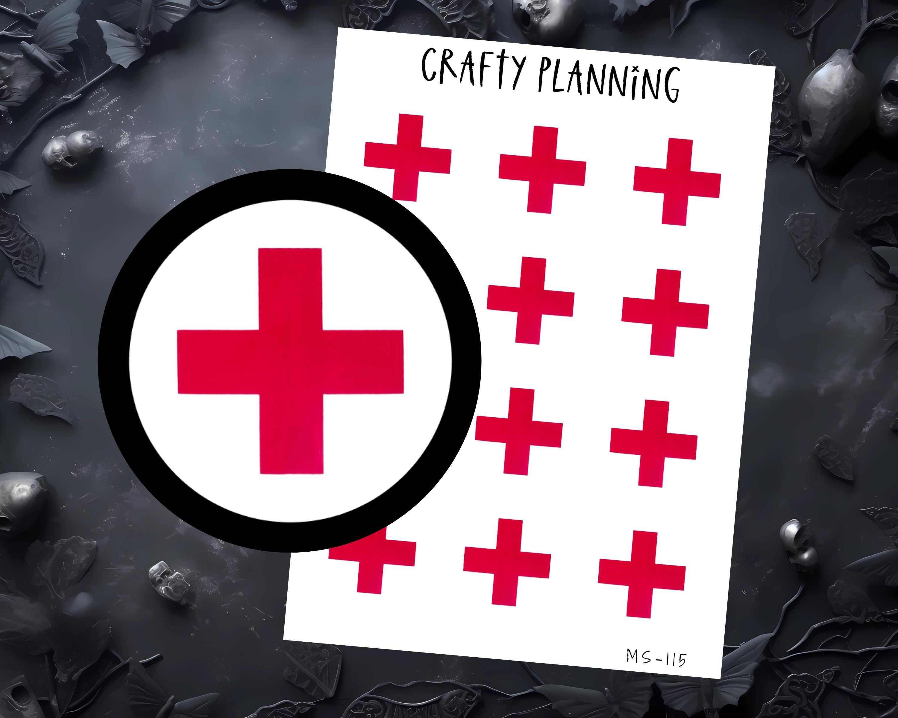Medical Planner Stickers - First Aid, Doctor Appointment & Hospital Labels