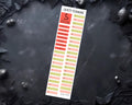 Planner Sticker Kit - Cute Weekly & Monthly Planner Stickers for Kinbor Weeks