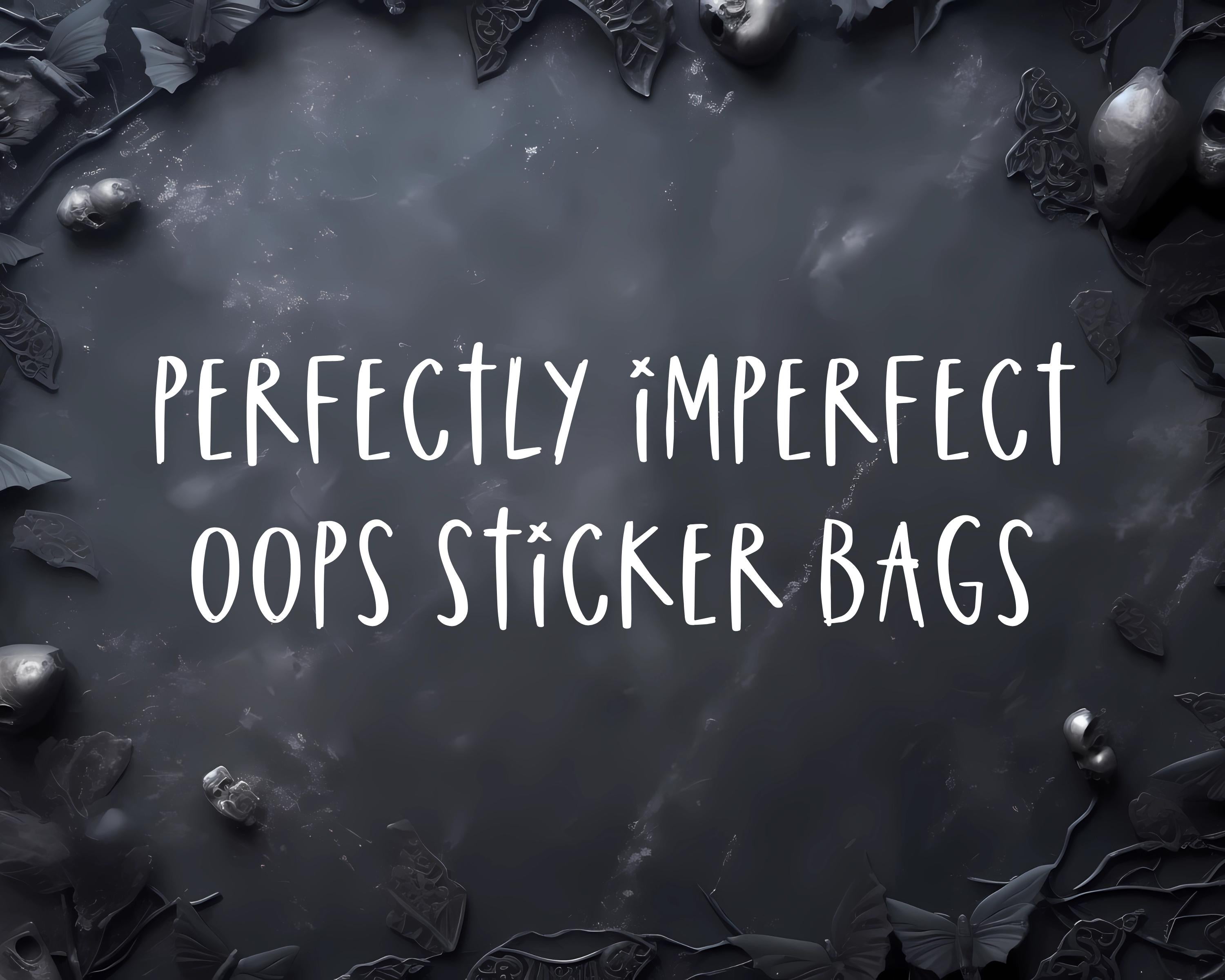 Misfit Sticker Bag - Discount Die Cut Stickers | Cheap Sticker Packs & Planner Grab