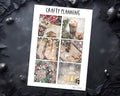 Christmas Planner Stickers - Full Box Stickers for Hobonichi Cousin & Kinbor A5 Kit