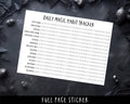 Witchy Stickers – Full Page Planner Stickers for Daily Magic Habit Tracker