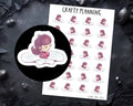 Period Tracker Stickers – Menstruation Planner Stickers | Cute Character & Functional Designs