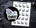 Goth Stickers – Character & Planner Stickers | Voodoo & Self Care Bath Decals