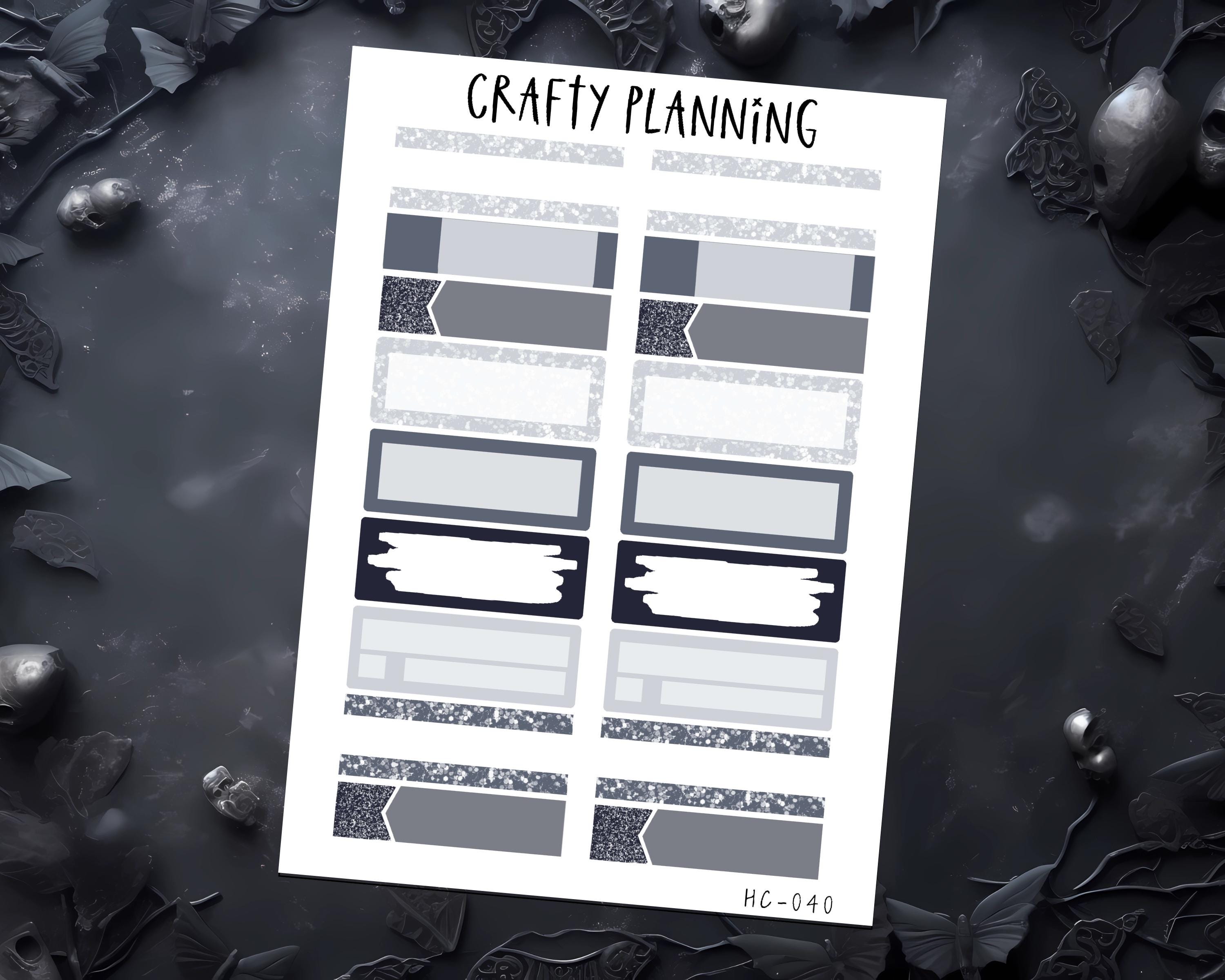 Planner Stickers | Functional Winter & Wolf Stickers for A5 Planners – Kinbor, Hobonichi Cousin