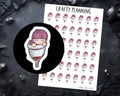 Period Stickers - Menstruation & Planner Stickers | Hand Drawn Character Decals