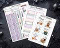 Pastel Xmas Planner Kit - Christmas Stickers & A5 Weekly Kit for Hobonichi Cousin