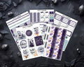 Witchy Planner Stickers - Celestial Planner Kit | Vertical Planner Kit, Matte Finish Stickers