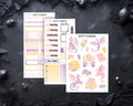 Dragon Planner Stickers - Weekly Planner Kit | Standard Vertical Stickers, Pastel Romantasy Set