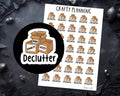 Organise Stickers – Functional Planner Stickers | Matte Finish Vinyl Decals