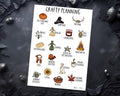 Witchcraft Stickers - Sabbat & Wheel Of The Year Magical Planner Accessories