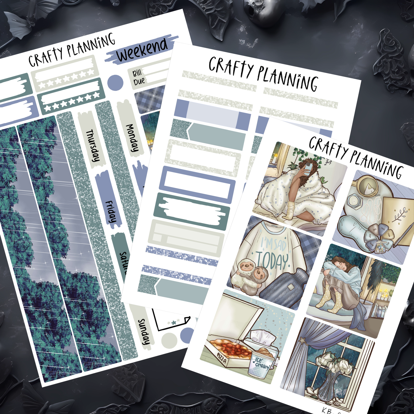 SAD GIRL SEASON - A5 KIT