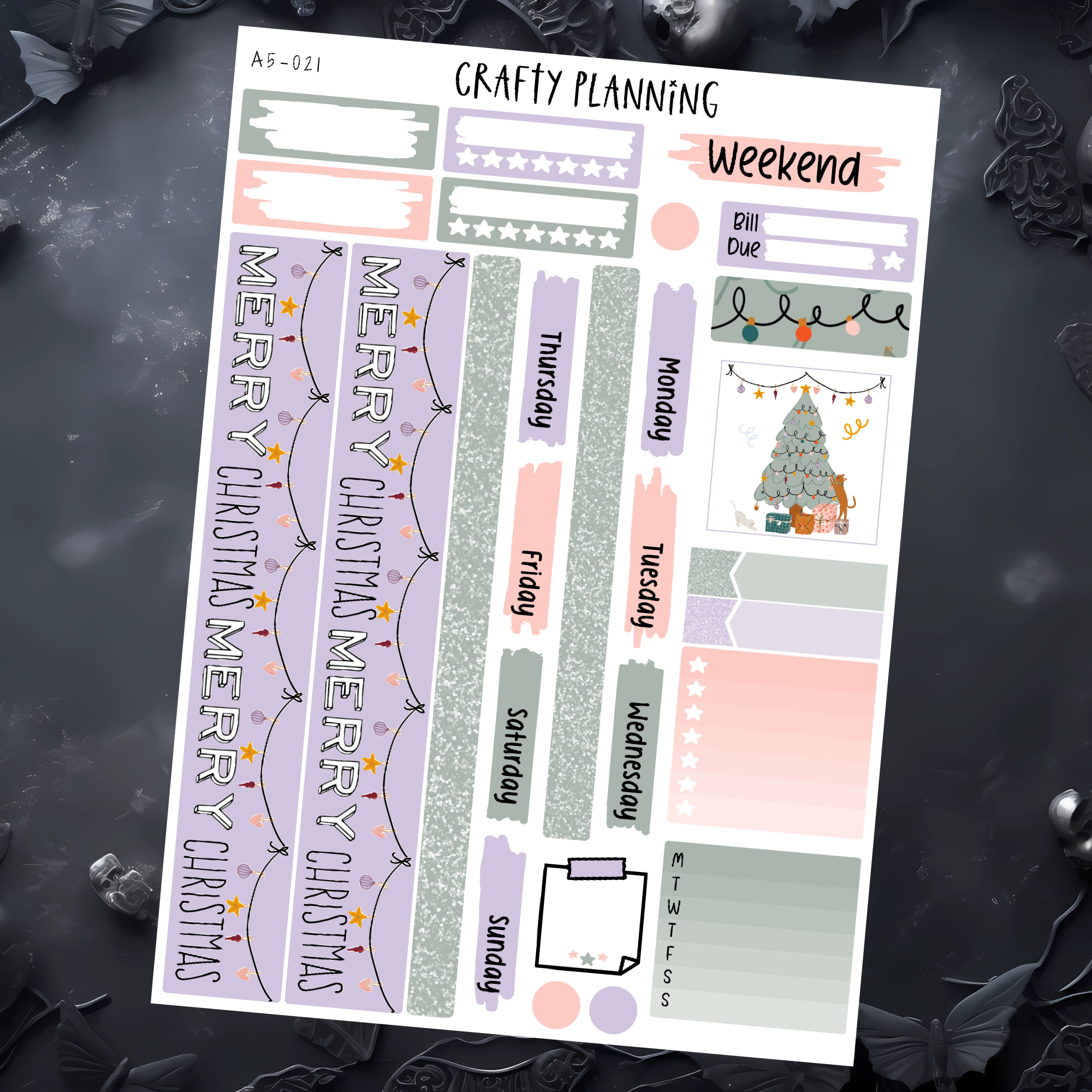 MERRY & BRIGHT - A5 KIT