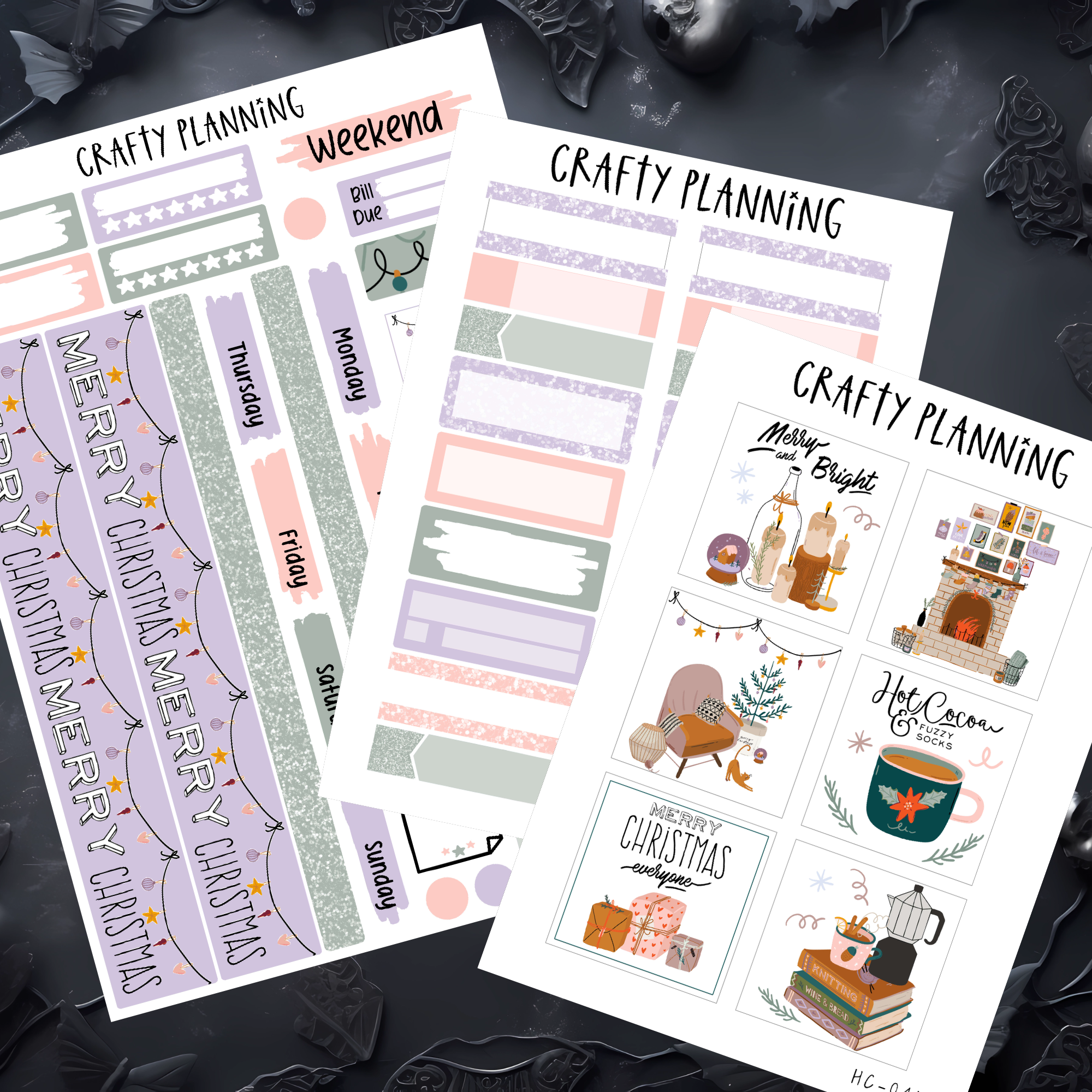 MERRY & BRIGHT - A5 KIT