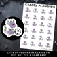 Football Dragons - Mini Sticker Sheet