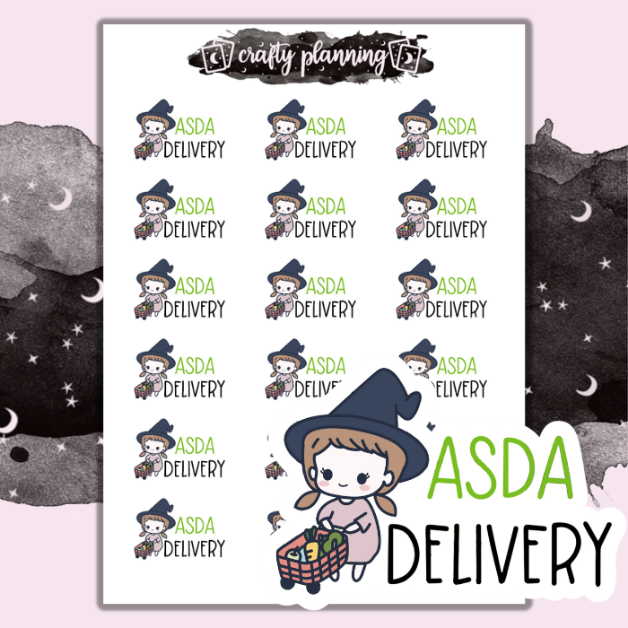 Queenie Food Shop - Mini Sticker Sheet