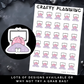 TV Binge - Mini Sticker Sheet