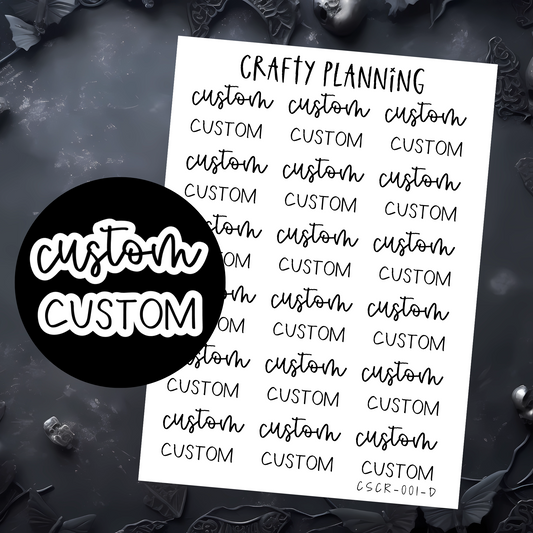 CUSTOM SCRIPT 1D