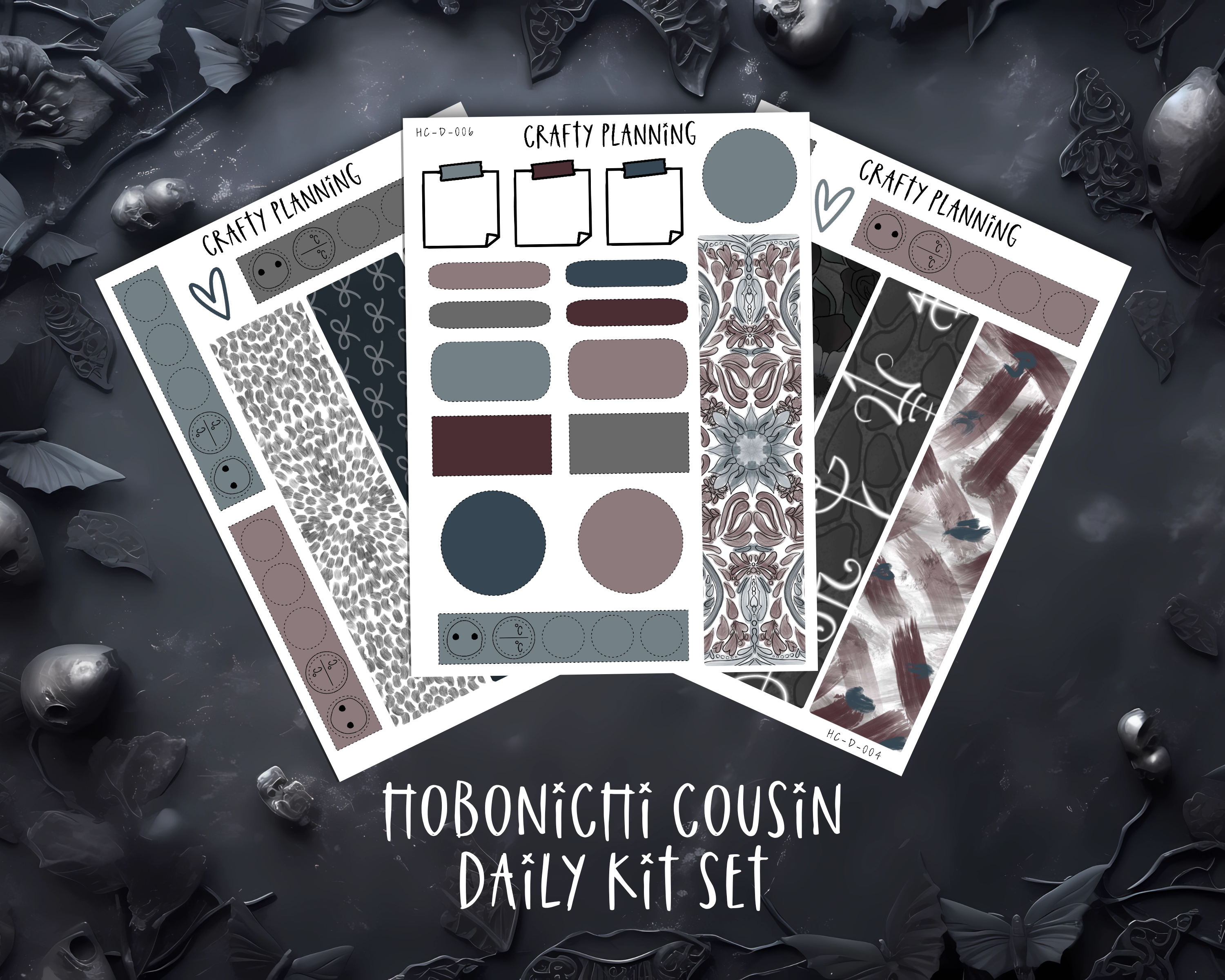 DARK FANTASY - HOBONICHI COUSIN DAILY KIT SET