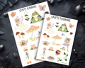 FAIRY PICNIC SOCIETY - PLANNER DECO STICKER SHEET