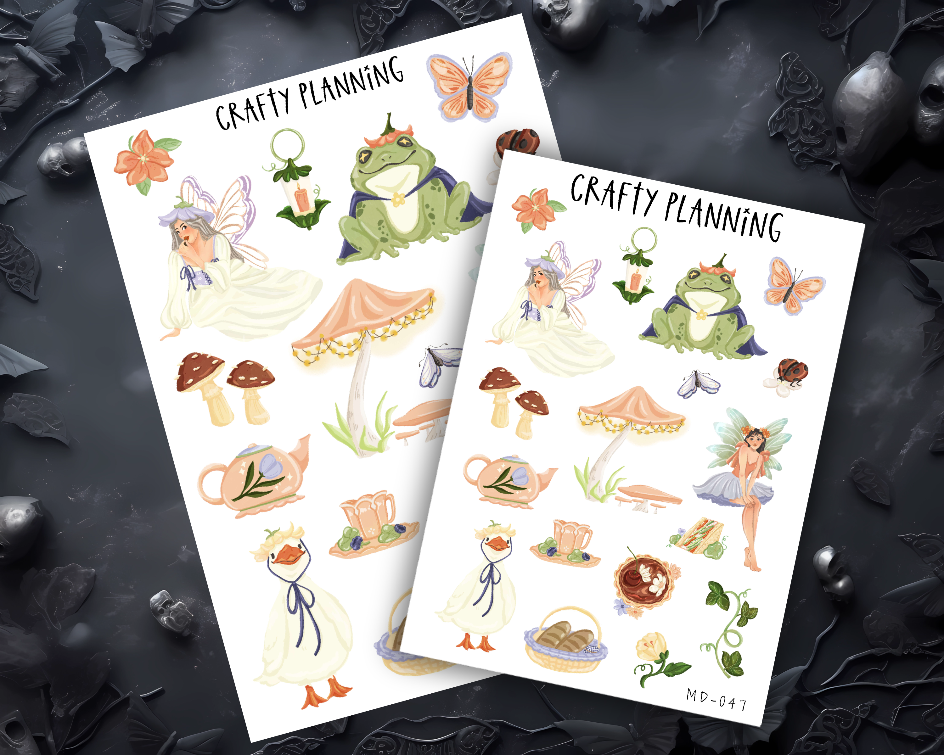 FAIRY PICNIC SOCIETY - PLANNER DECO STICKER SHEET