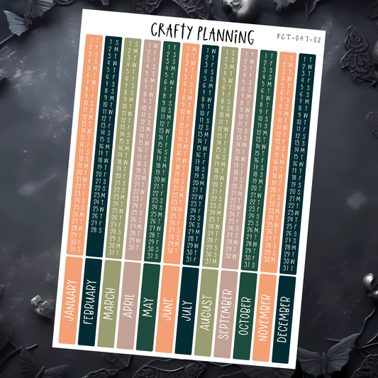 2026 INDEX STICKERS - ATHENA