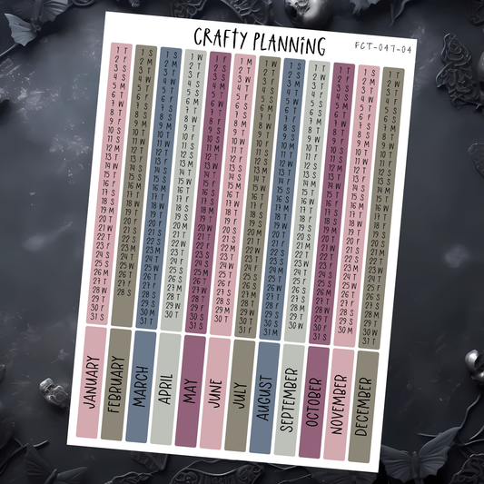 2026 INDEX STICKERS - DEMETER