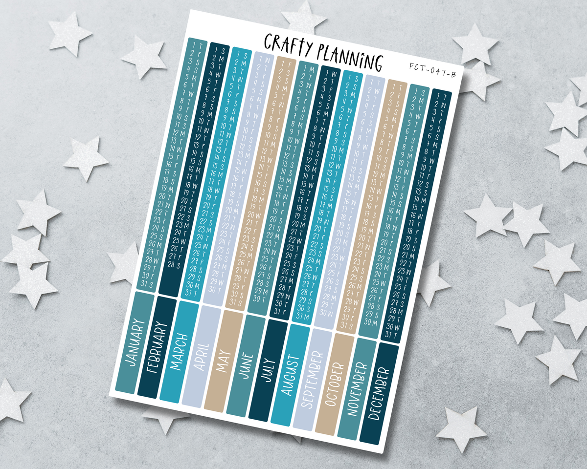 2026 Cousin Index Strips - Sea Witch