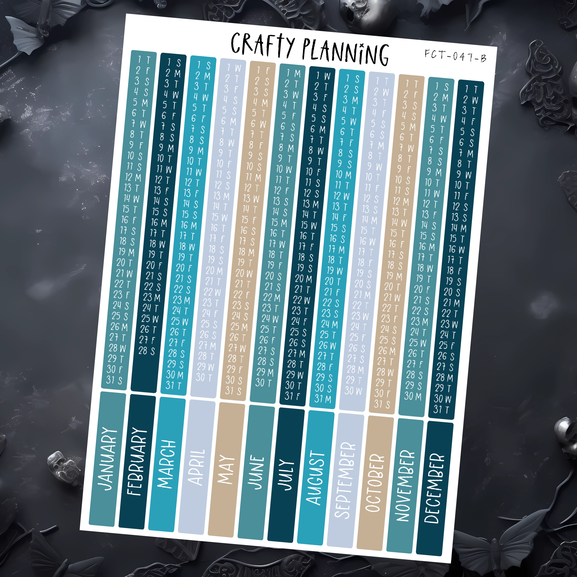 2026 INDEX STICKERS - SEA WITCH