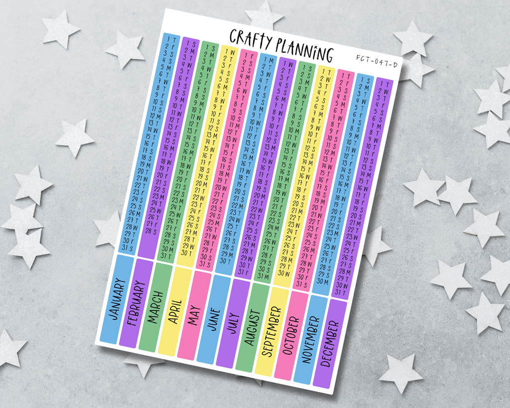 2026 Cousin Index Strips