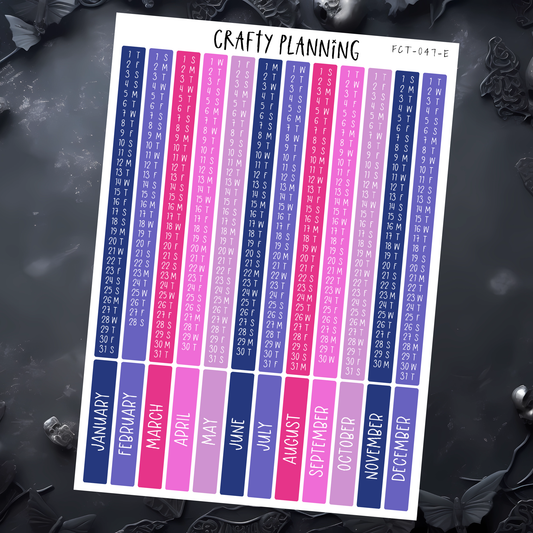 2026 INDEX STICKERS - PINK WITCH