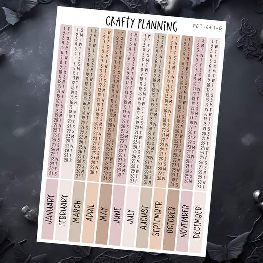 2026 INDEX STICKERS - NEUTRAL WITCH