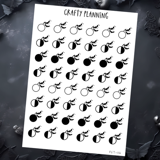 UNDATED BAT MOON PHASES