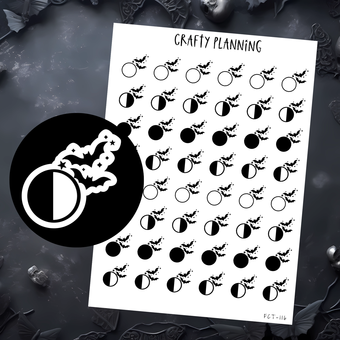 UNDATED BAT MOON PHASES