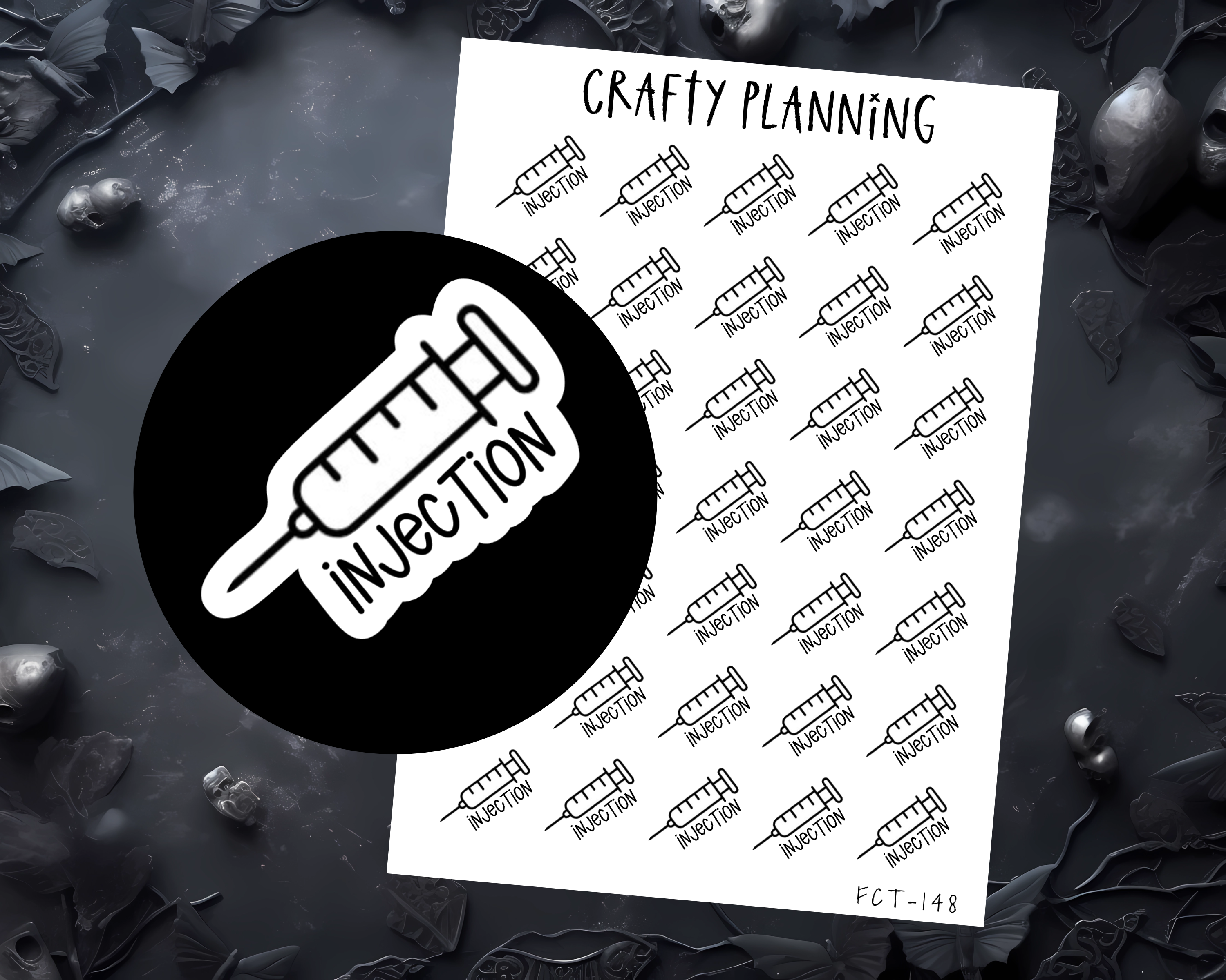Injection - Mini Sticker Sheet