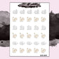 Cute Cats - Mini Sticker Sheet