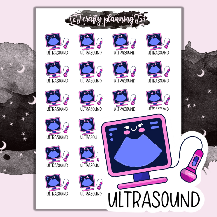 Ultrasound - Mini Sticker Sheet