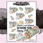 There's No Shame In Taking Your Happy Pills - Mini Sticker Sheet