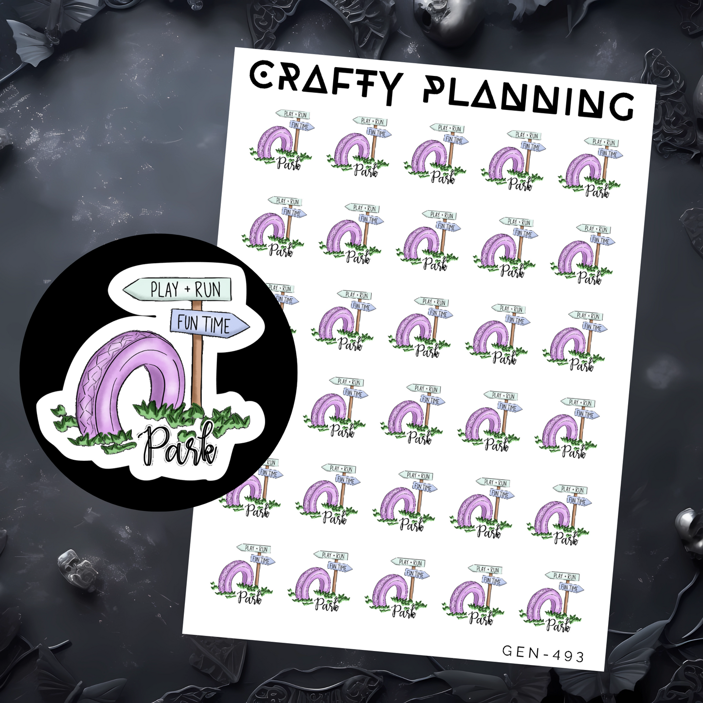 Dog Park - Mini Sticker Sheet